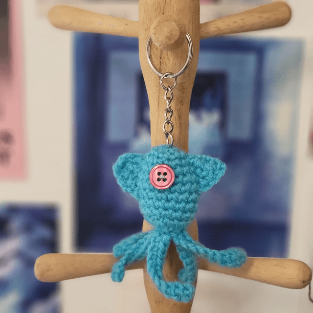 Porte clé Coraline Squid
